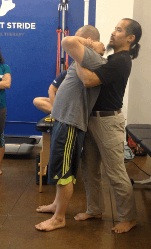 A gentle thoracic mobilization